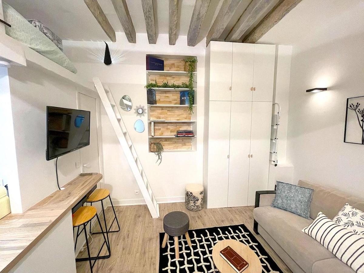 Appartamento Loft Augustins Parigi Esterno foto